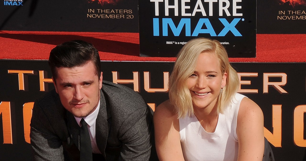 Josh Hutcherson i Jennifer Lawrence w 2015 roku /Gregg DeGuire / Contributor /Getty Images