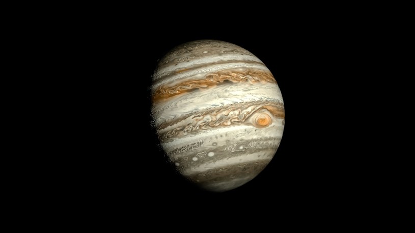 Jowisz nadal skrywa bardzo wiele tajemnic - Juno zajmie się ich zbadaniem /Kosmonauta