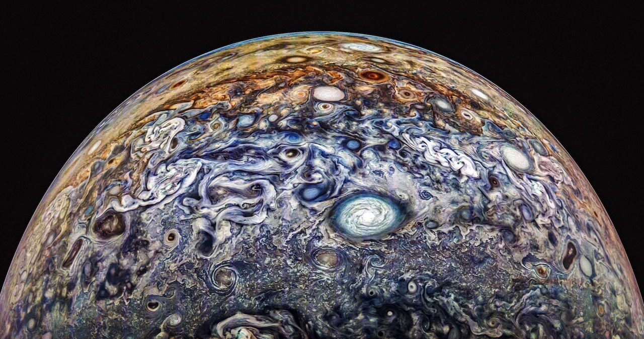 Jupiter is a planet that certainly attracts attention. /NASA / JPL / SwRI / MSSS / Gerald Eichstädt / Thomas Thomopoulos /external material