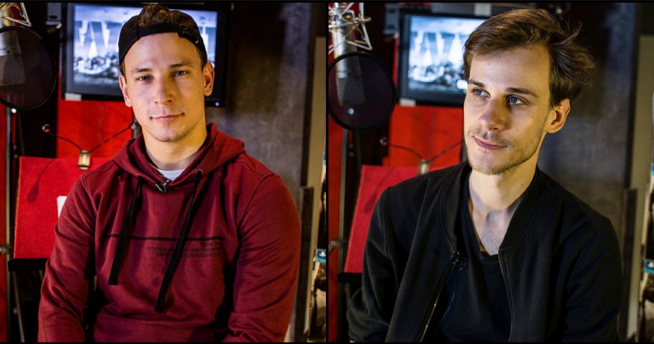 Józef Pawłowski i Marcel Sabat - aktorzy użyczyli swoich głosów dwóm głównym bohaterom Call of Duty: WWII /materiały prasowe