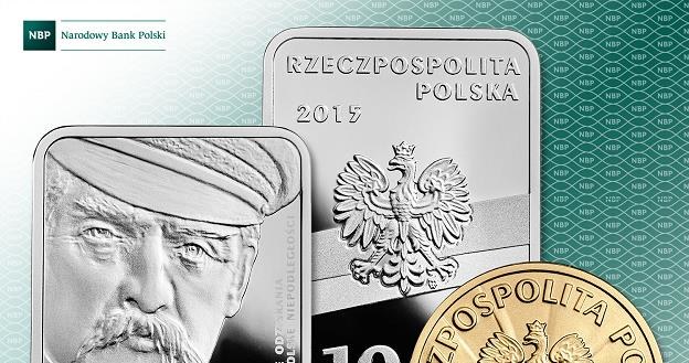 "Józef Piłsudski" - pierwsze monety w serii "Stulecie odzyskania przez Polskę niepodległości" /NBP