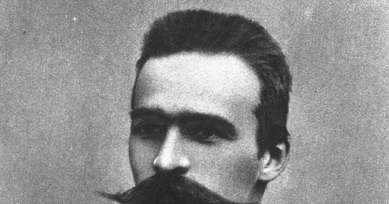 Józef Piłsudski. Zdjęcie z końca XIX wieku /Z archiwum Narodowego Archiwum Cyfrowego