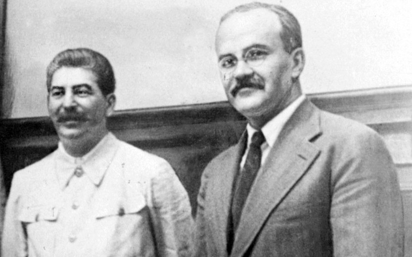 Józef Stalin i Wiaczesław Mołotow - dyktator i jego minister spraw zagranicznych /AFP
