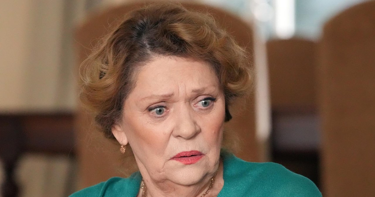 Józefina (Elżbieta Jarosik) uzna, że nic dobrego już jej na tym świecie nie spotka /Źródło: AIM