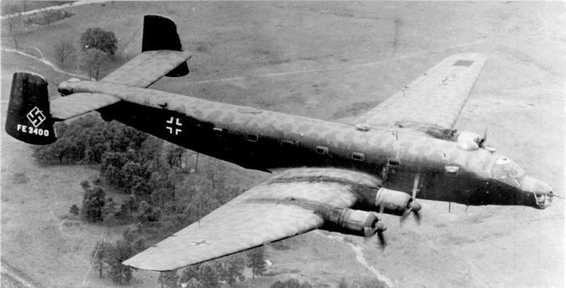 Ju-290 był jednym z największych samolotów używanych przez Luftwaffe /Bundesarchiv /domena publiczna