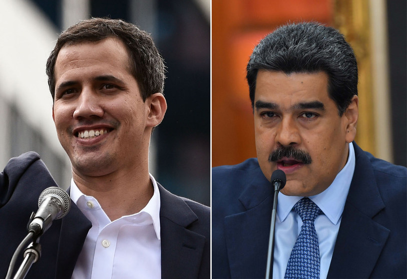 Juan Guaido i Nicolas Maduro /YURI CORTEZ; FEDERICO PARRA /AFP