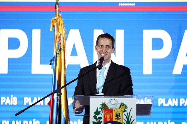 Juan Guaido /CRISTIAN HERNANDEZ /PAP/EPA