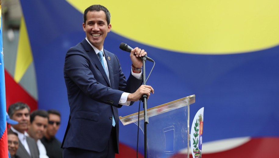 Juan Guaido /RAYNER PENA /PAP/EPA