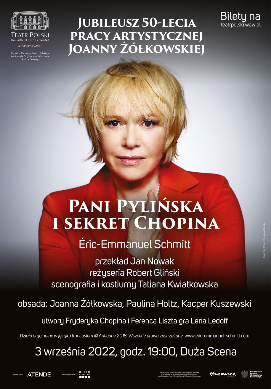 Jubileusz 50-lecia pracy artystycznej Joanny Żółkowskiej /Materiały promocyjne