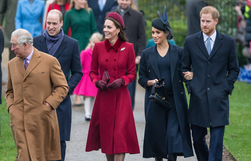 Jubileusz panowania królowej mógł być okazją do rodzinnego spotkania /Samir Hussein /Getty Images