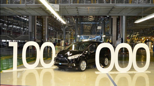 Jubileuszowy Ford B-Max z numerem 100 000 /Ford