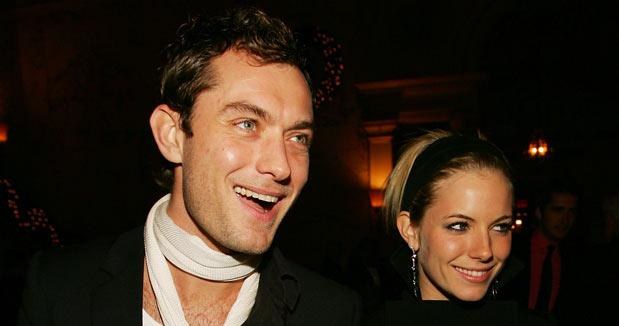 Jude Law i Sienna Miller, fot. Evan Agostini &nbsp; /Getty Images/Flash Press Media