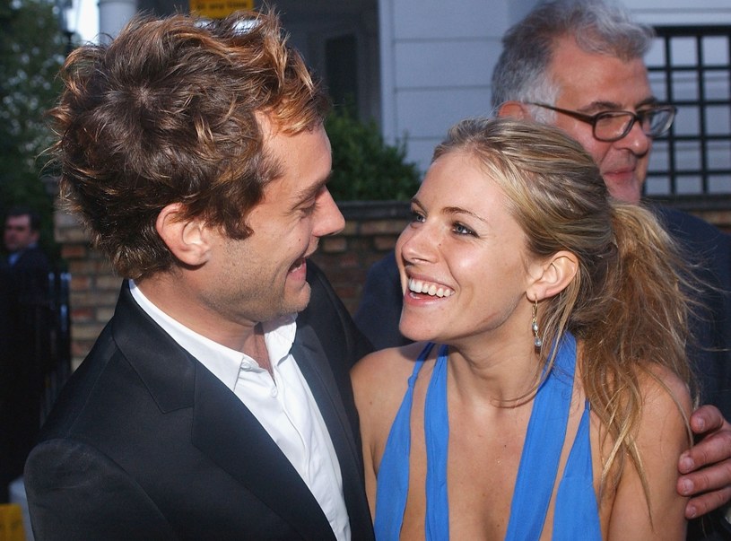 Jude Law i Sienna Miller /Steve Finn /Getty Images