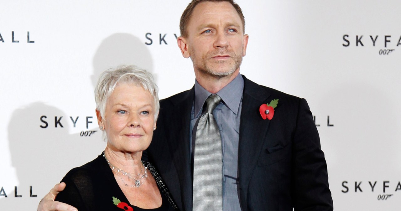 Judi Dench i Daniel Craig /LUKE MACGREGOR/POOL /Agencja FORUM