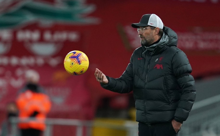 Juergen Klopp - trener Liverpoolu /Jon Super / POOL /PAP/EPA