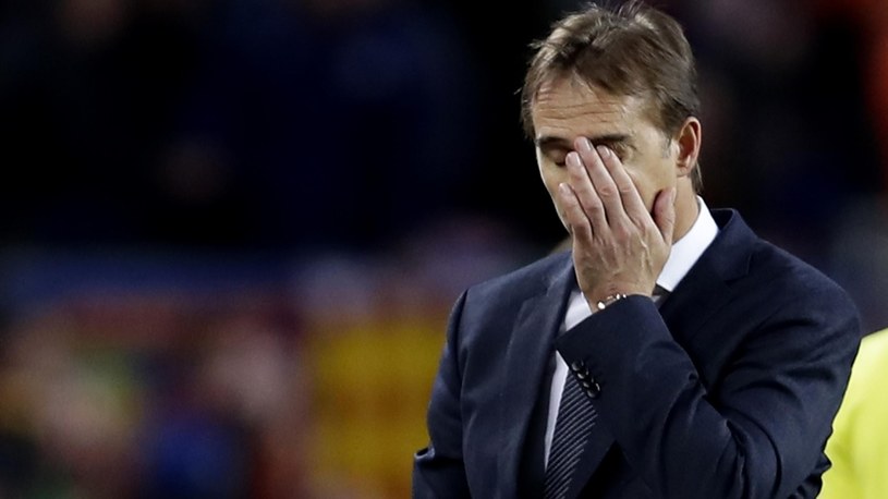 Barcelona - Real 5-1. Julen Lopetegui: To bardzo ciężki cios, ale czuję się silny - Sport w INTERIA.PL