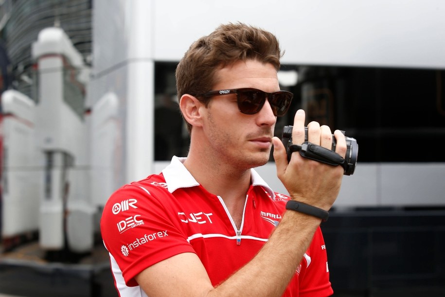 Jules Bianchi - zdj. z 2014 roku /PAP/DPA. /PAP/EPA