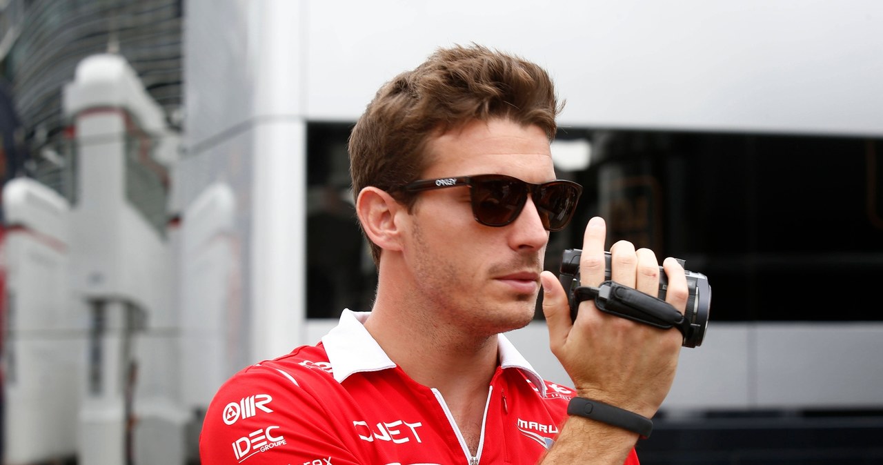 Jules Bianchi - zdj. z 2014 roku /PAP/DPA. /PAP/EPA