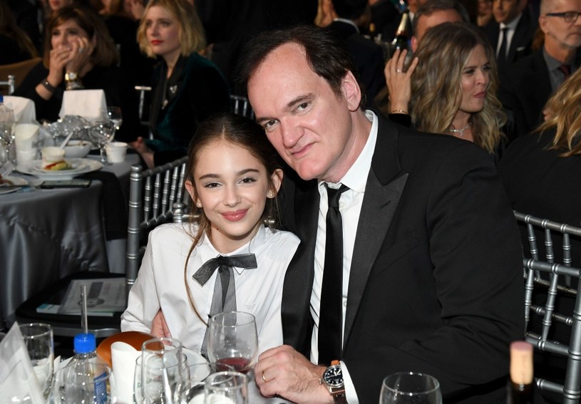 Julia Butters i Quentin Tarantino na rozdaniu nagród Critics' Choice Awards (2020) /Kevin Mazur /Getty Images