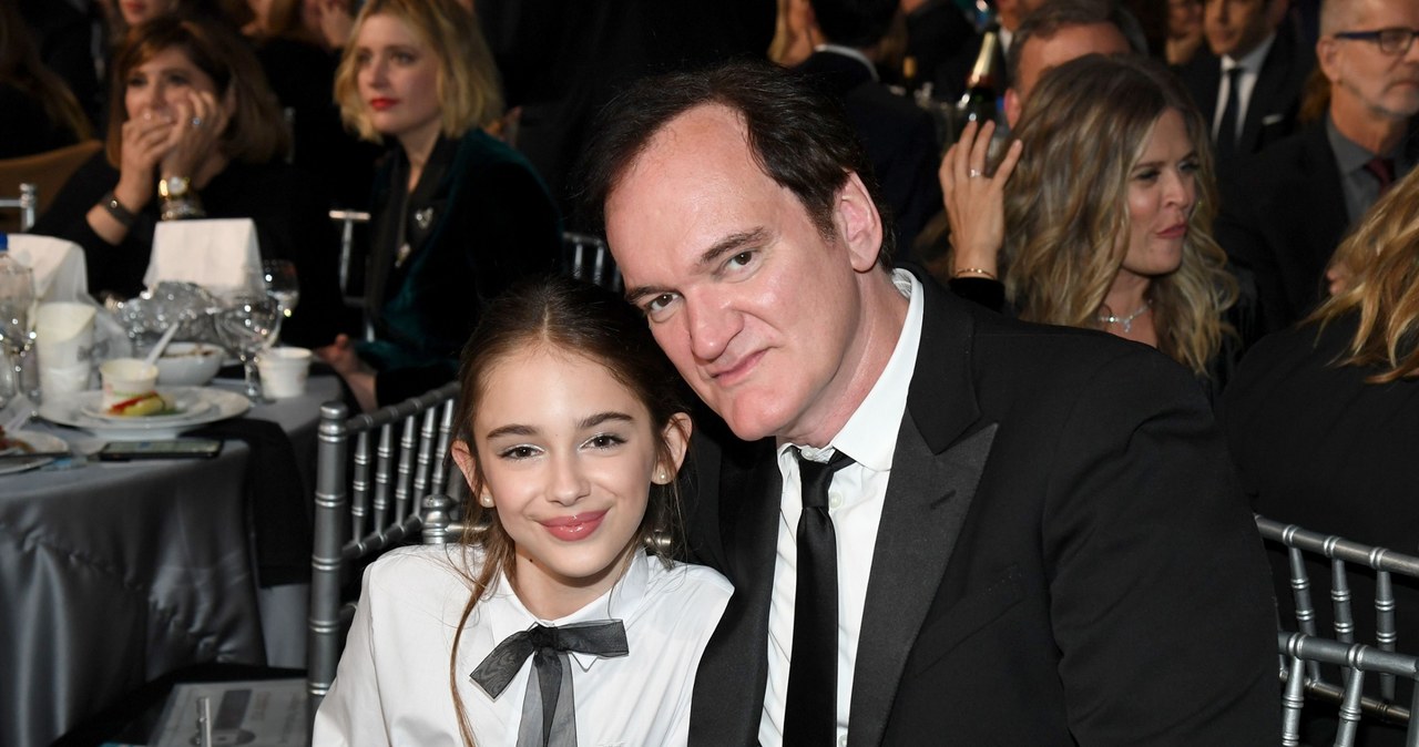 Julia Butters i Quentin Tarantino na rozdaniu nagród Critics' Choice Awards (2020) /Kevin Mazur /Getty Images