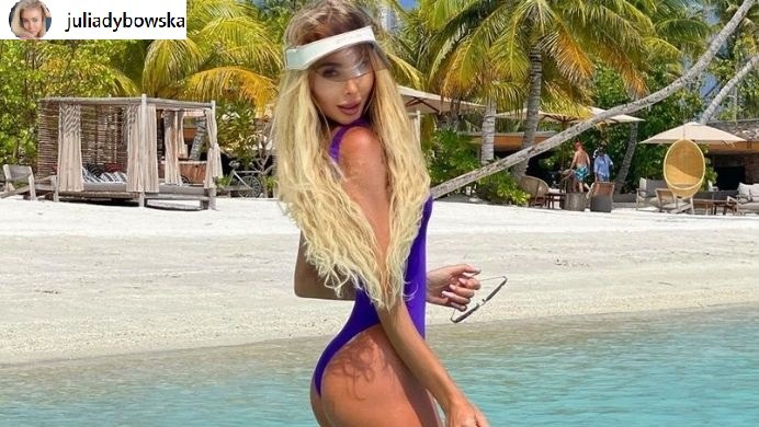 Julia Dybowska swoimi wakacjami pochwaliła się na Instagramie /@juliadybowska /Instagram