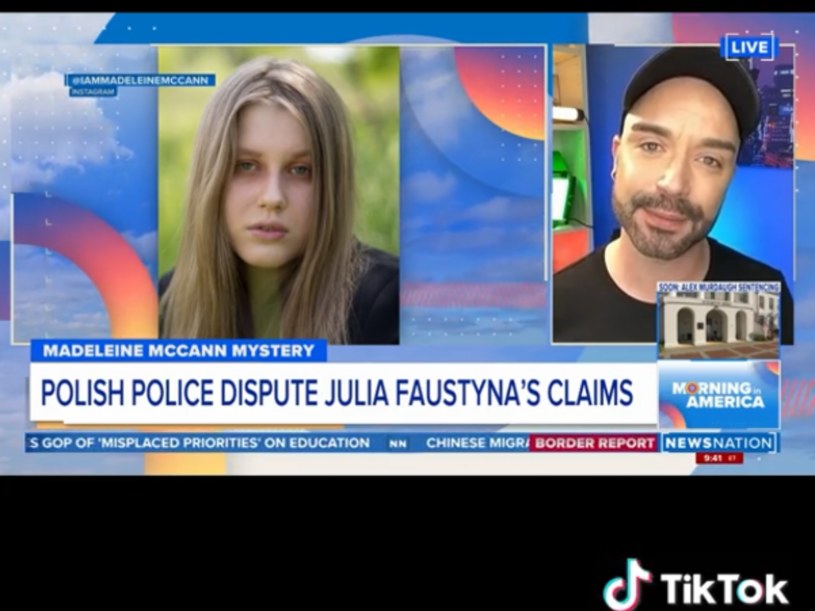 Julia Faustyna /@newsrundownwithchris