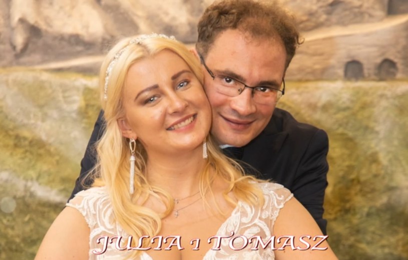 Julia i Tomasz ze "Ślubu od pierwszego wejrzenia" /TVN Player /TVN