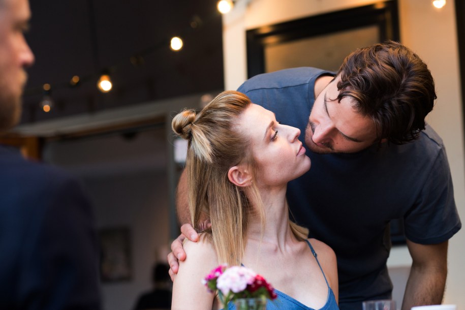 Julia Kamińska i Piotr Stramowski na planie filmu /Fot. Ola Grochowska /Materiały prasowe