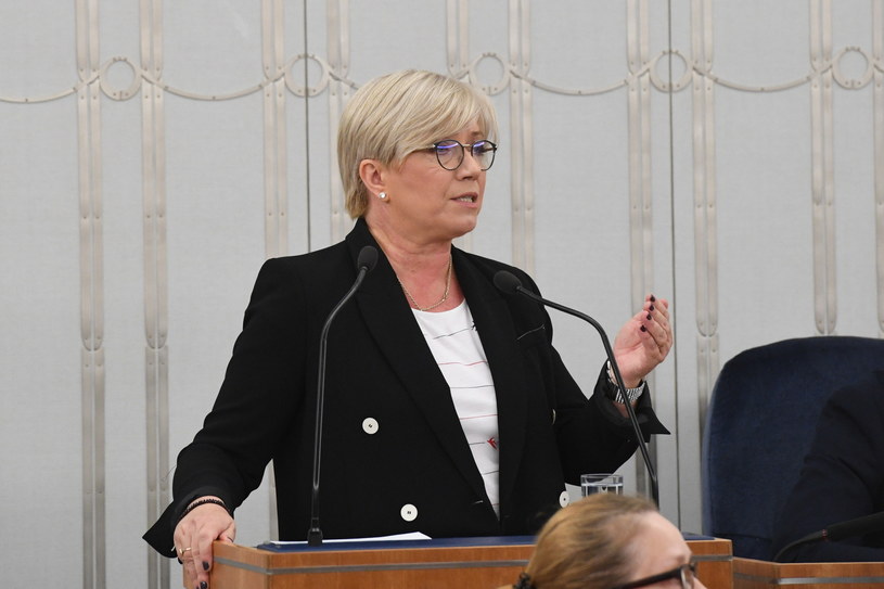 Julia Przyłębska w Senacie /Radek Pietruszka /PAP
