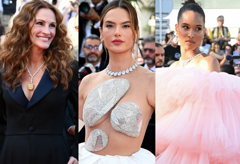 Julia Roberts, Alessandra Ambrosio, Cindy Bruna Photo by David Fisher/Shutterstock /Rex Features/EAST NEWS /East News