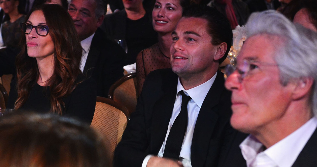 Julia Roberts i Richard Gere, na zdj. z Leonardo DiCaprio /Alberto E. Rodriguez /Getty Images