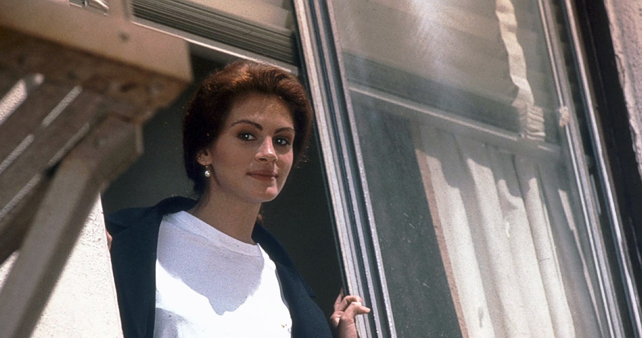 Julia Roberts na planie filmu "Pretty Woman" /Touchstone Pictures / Entertainment Pictures / Forum /Agencja FORUM