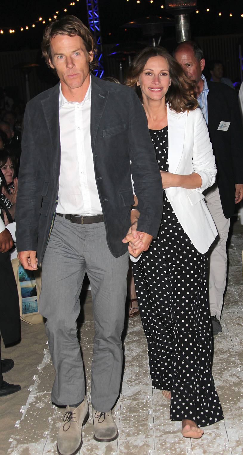 Julia Roberts z mężem /Frederick M. Brown /Getty Images