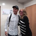 Julia Roberts z piłkarzami Realu Madryt