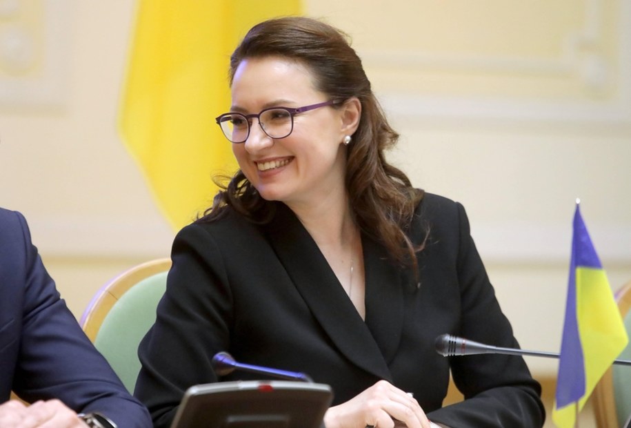 Julia Swyrydenko /	Volodymyr Tarasov /PAP/UKRINFORM