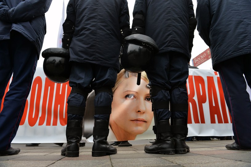 Julia Tymoszenko nadal przebywa w więzieniu /AFP