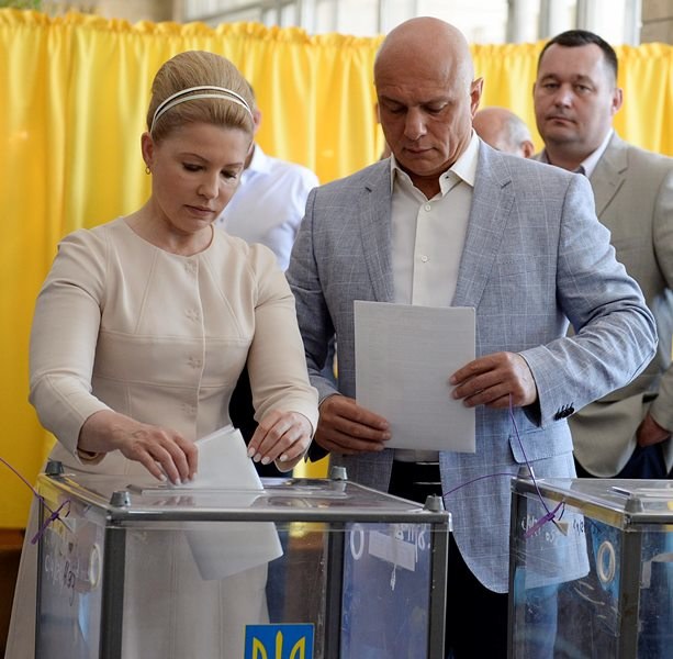 Julia Tymoszenko oddała głos /FILIP SINGER /PAP/EPA
