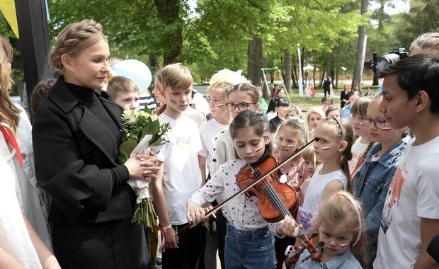 Julia Tymoszenko odwiedziła ukraińskie rodziny w Spale