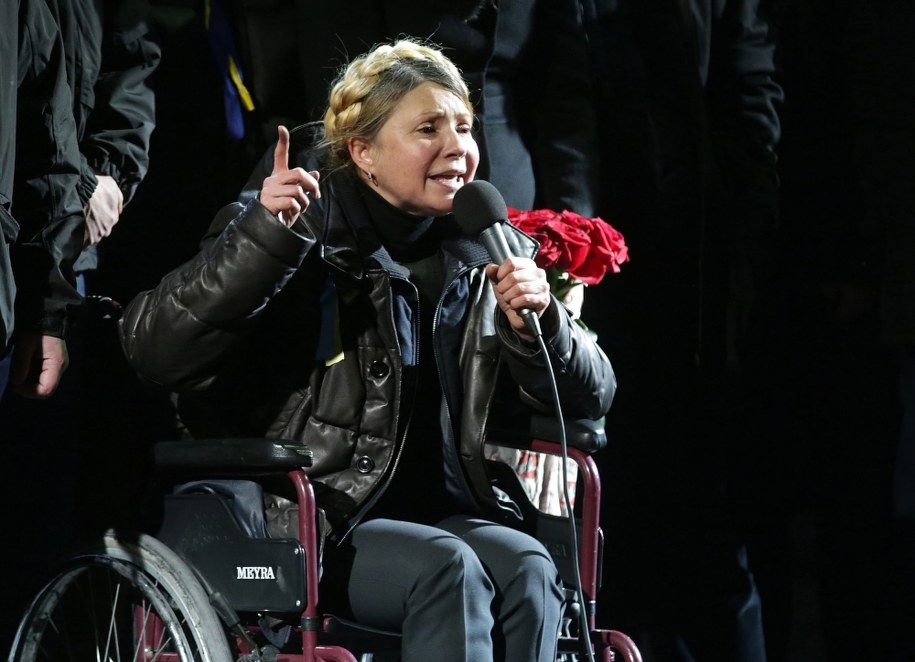 Julia Tymoszenko /MAXIM SHIPENKOV    /PAP/EPA