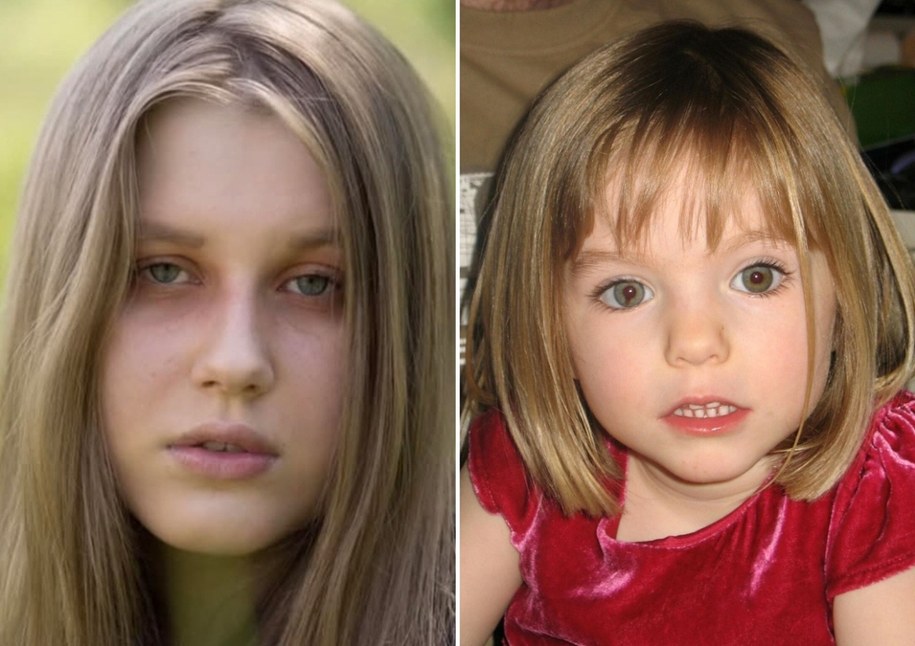 Julia Wandelt, Madeleine McCann, fot. Facebook /East News