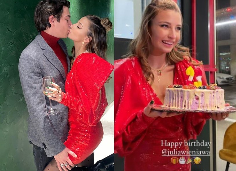 Julia Wieniawa hucznie świętował 23. urodziny /instagram.com/juliawieniawa/ /Instagram