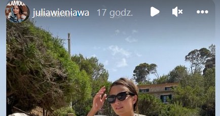 Julia Wieniawa na kolejnych wakacjach. Letnimi stylizacjami chwali się na Instagramie!  @juliawieniawa/ /Instagram