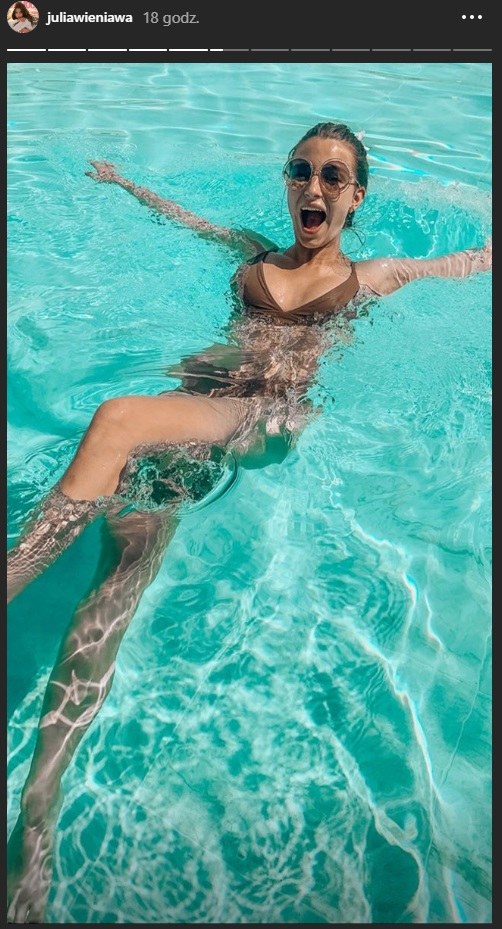 Julia Wieniawa na wakacjach we Włoszech /Instagram/Julia Wieniawa /Instagram