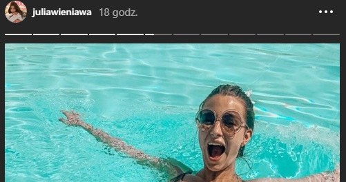 Julia Wieniawa na wakacjach we Włoszech /Instagram/Julia Wieniawa /Instagram