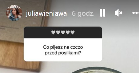 Julia Wieniawa opowiada o swoich nawykach żywieniowych /Instagram