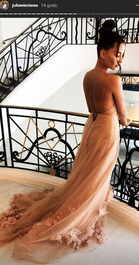 Julia Wieniawa w Cannes /Instagram /materiał zewnętrzny
