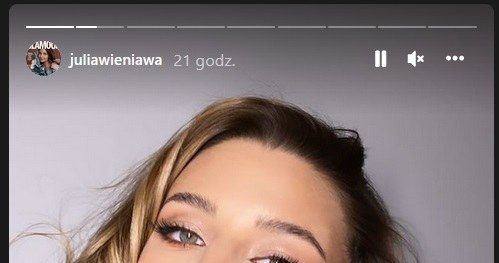 Julia Wieniawa z urodzinowej kreacji /Instagram