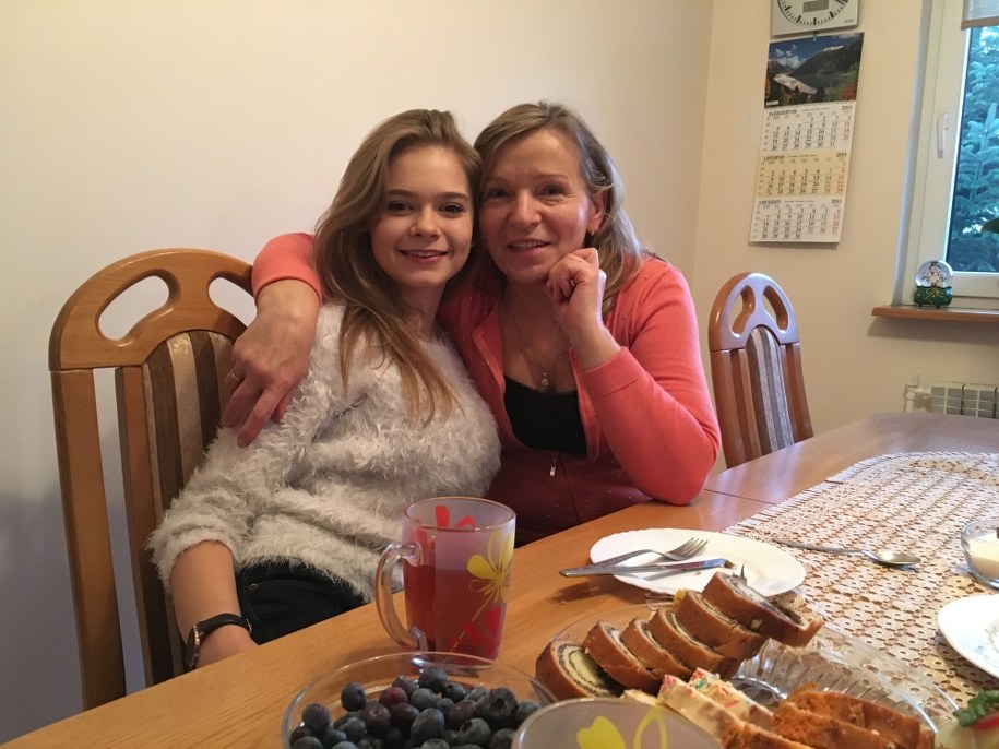 Julia Wróblewska z babcią Grażyną /Patryk Michalski /RMF FM