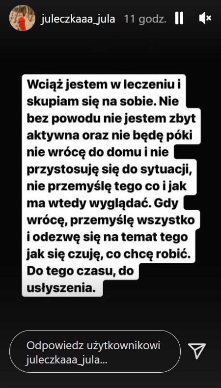 Julia Wróblewska /Instagram