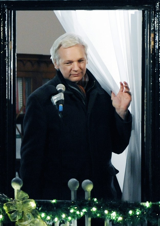 Julian Assange /ANDY RAIN /PAP